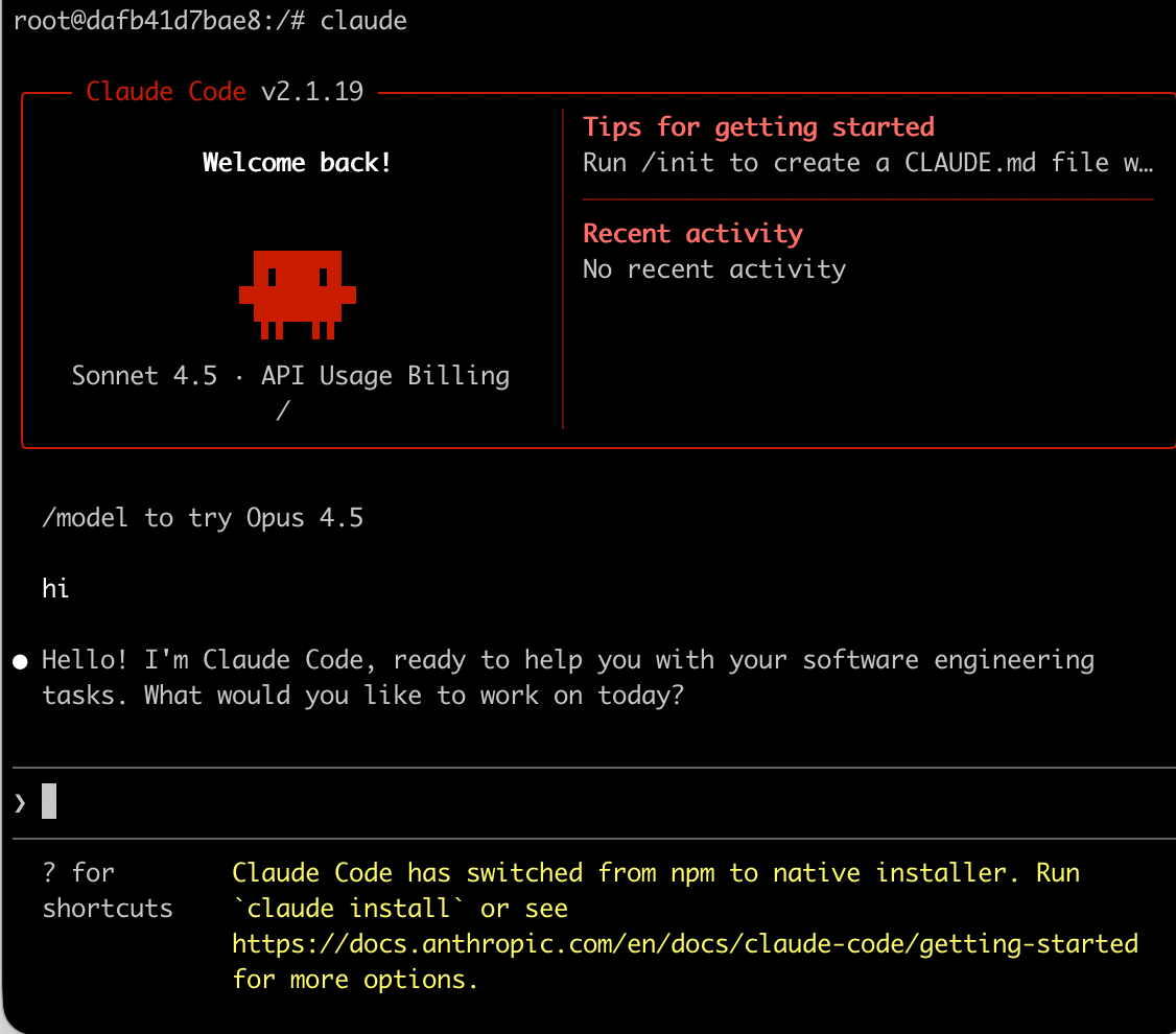 claudecode linux step4 image2