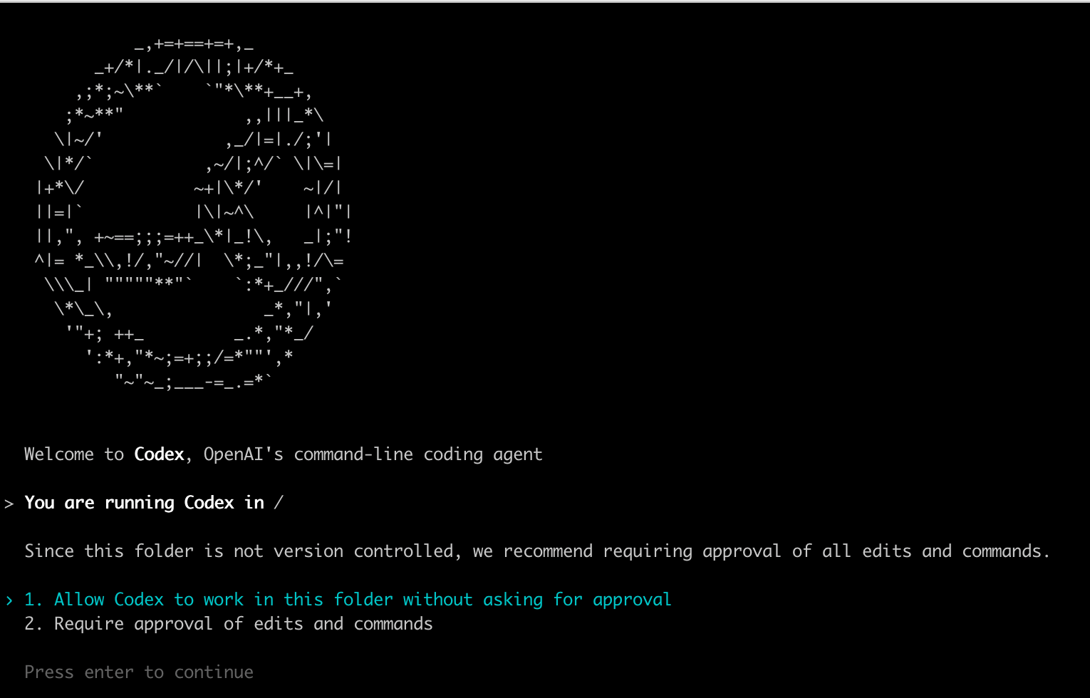 codex faq1 screenshot